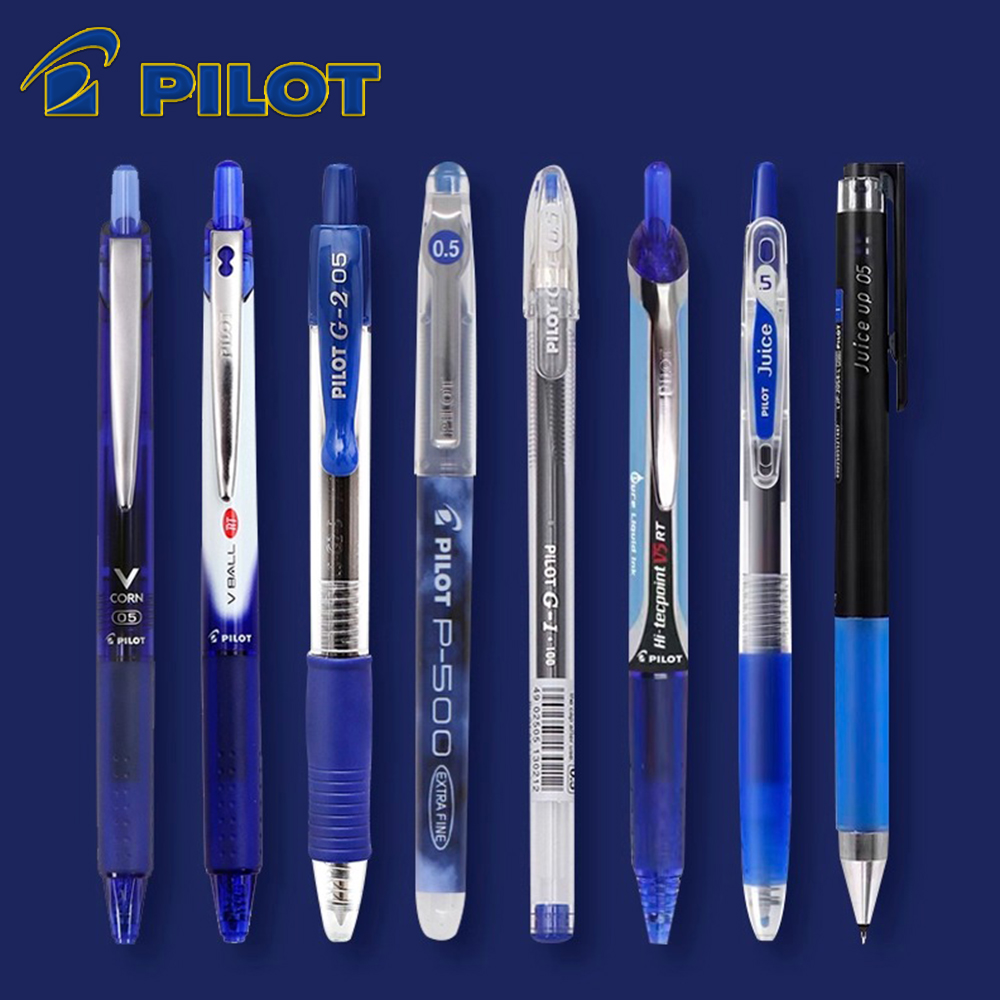 日本パイロット ブルーゲルペンコレクション ローラーボールリ - Pilot Pen V5 のレビューと価格